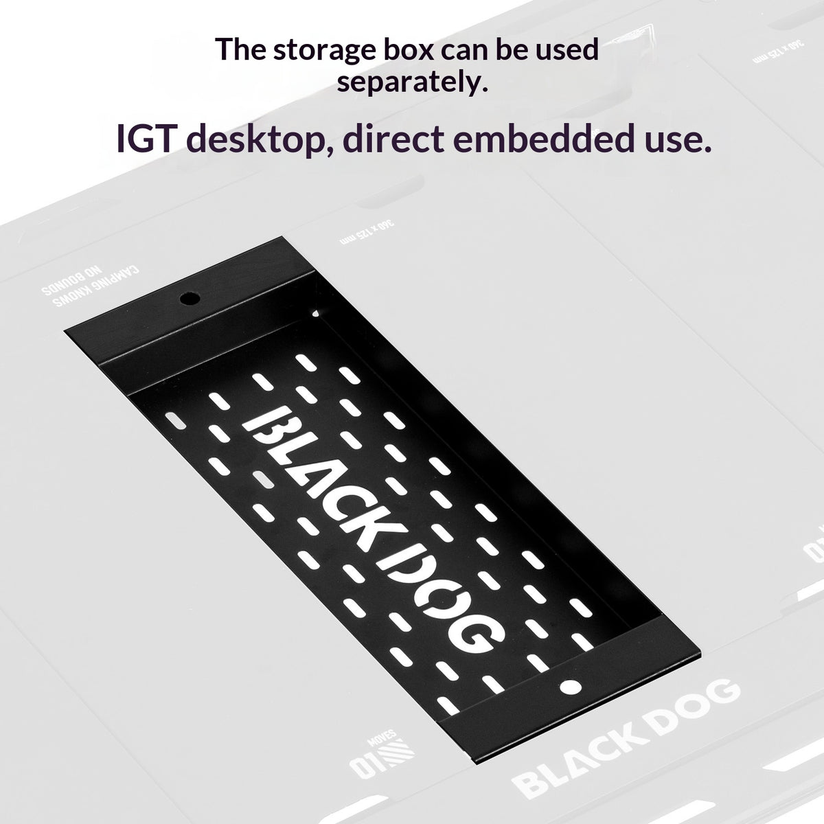 Blackdog Universal IGT Storage Rack Shelf Outdoor Camping Modular Table Add on Accessories
