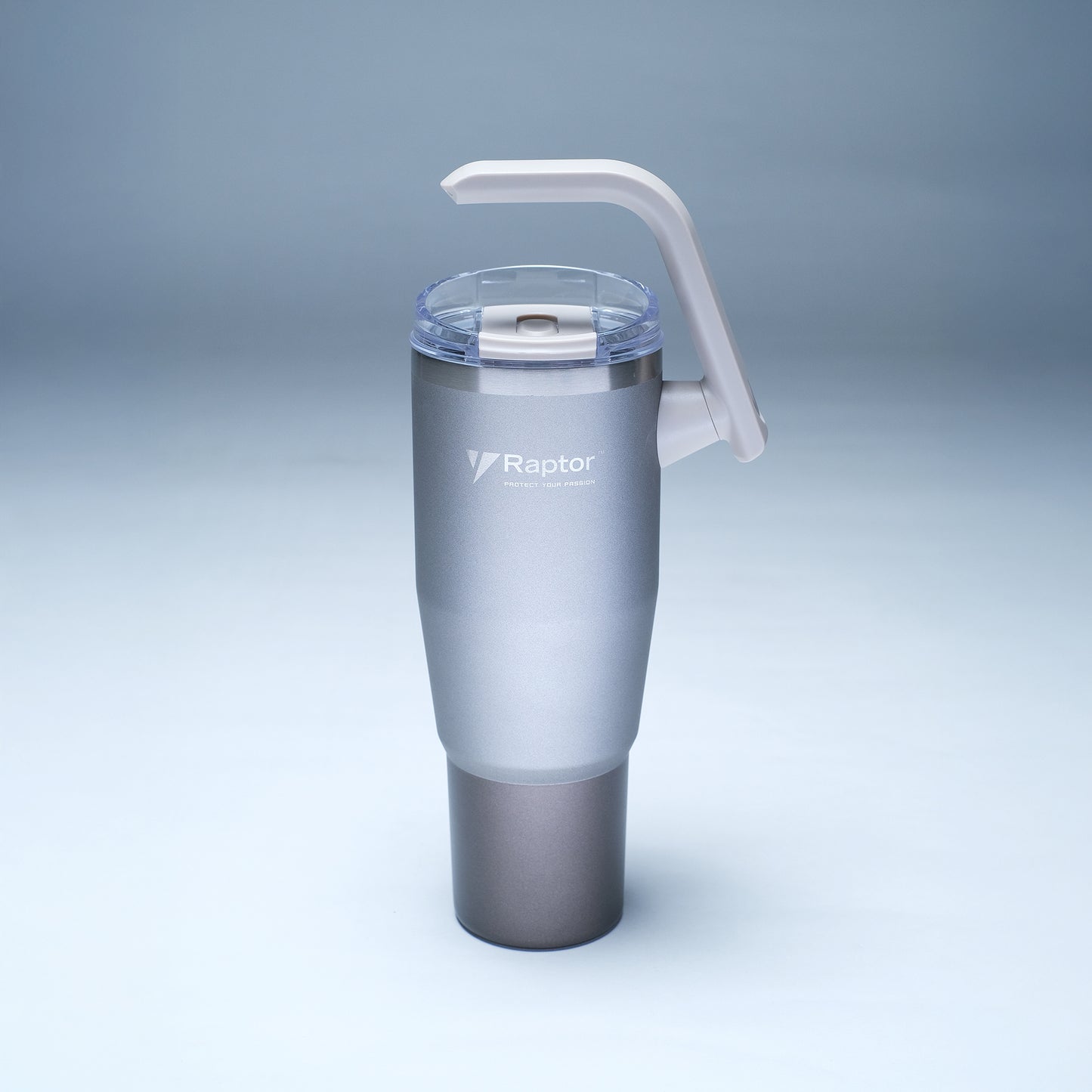 Raptor TWIST 40oz Tumbler Unique Rotating Handle Double-Wall Vacuum Insulation Cup Holder-Friendly Design Rust-Resistant Durability Drinkware