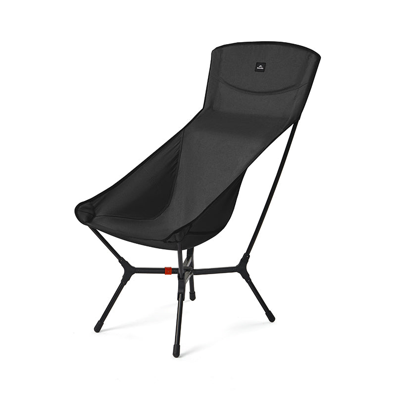 Naturehike YL01 Lightweight Chair Portable Camping Moon Chair Quick Open Wide Seats Load Bearing 150kg X-Type Mechanical Structure Folding Outdoor Chair