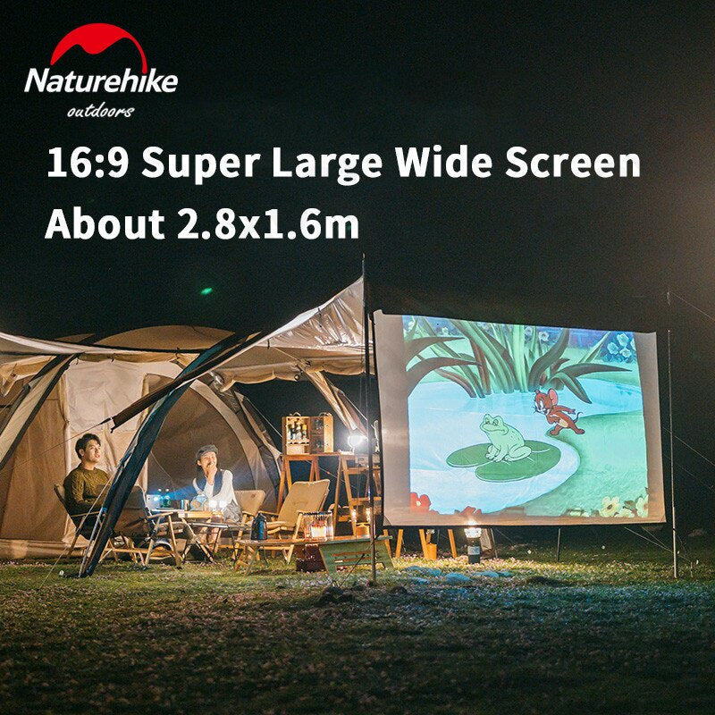 [Pre-Order] Naturehike CLOUD VESSEL Series 4 Rod Tunnel Camping Glamping Portable Outdoor Tent Camp Family Group Party Waterproof Windproof 20 SQM Large Shelter with Projector Screen Nature Hike