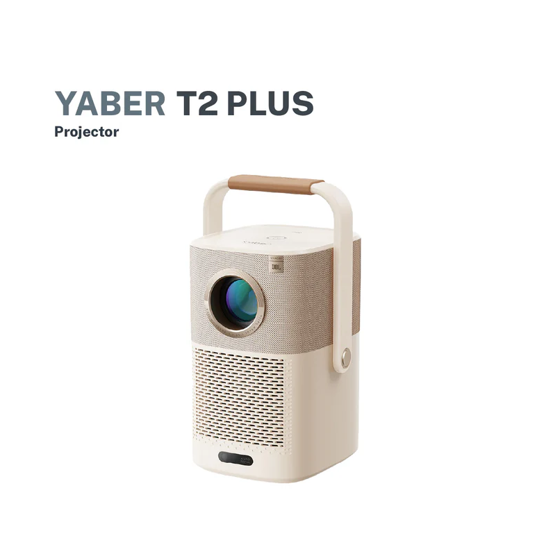 Yaber Projector T2 Plus Portable Lightweight Auto Focus & Auto Keystone Correction 1080P With JBL Sound Dolby Audio Built-in TV Dongle And NFC Screen Cast