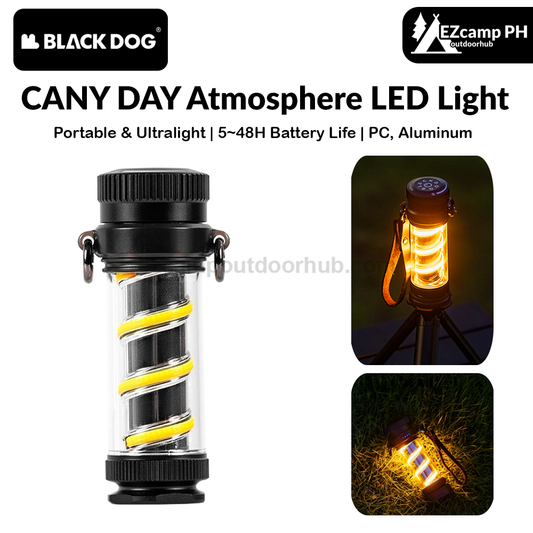 Blackdog CANY DAY Atmosphere LED Light Portable Ultralight Stepless Dimming Flashlight Night Lamp 4 Adjustable Light Modes Waterproof IP44 2000mAH Camping