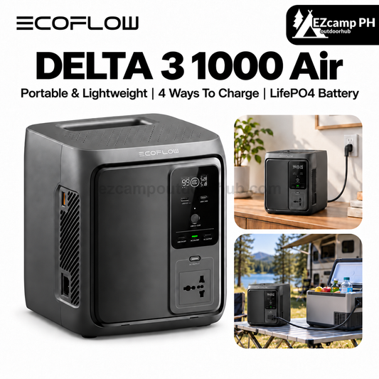 EcoFlow DELTA 3 1000 Air 960Wh Portable Power Station for Home Backup Outdoor Camping & RV
