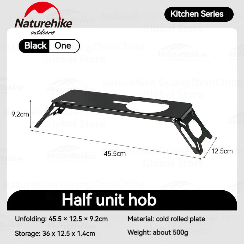 Naturehike DARK STAR Three Head Stove Camping 3300W High Power IGT Gas Stove Portable Foldable Ultralight Burner Furnance Cooker Heater Outdoor Hiking Beach Picnic Travel Heavy Duty Original Nature Hike