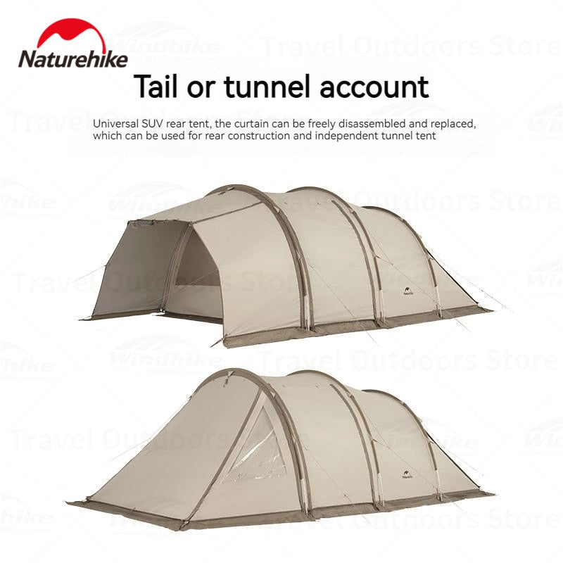Sociale wetenschappen spoelen Makkelijk te lezen Naturehike CLOUD VESSEL Series Car Tail Tunnel Type Camping Tent –  ezcampphoutdoorhub
