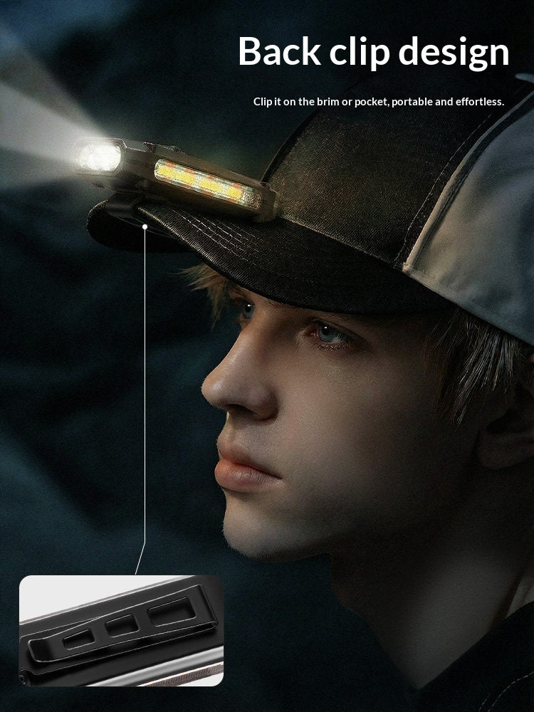 BLACKDOG Night Blade R2 Tactical Flashlight Portable Magnetic 1800LM Rechargeable LED Torch EDC Waterproof Pocket Light Outdoor Camping Emergency