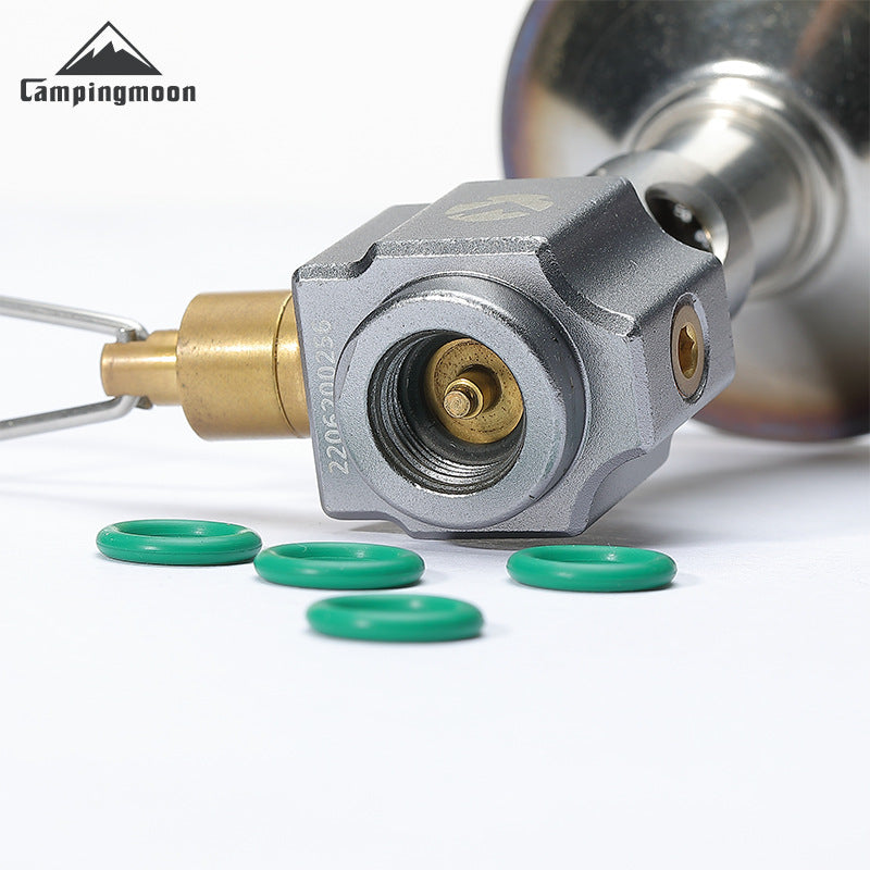 Campingmoon OR-4P 4pcs O-Ring Rubber Seal Pack Portable Ultralight Screw Type Butane Connector Threaded Gas Tank Camping Isobutane