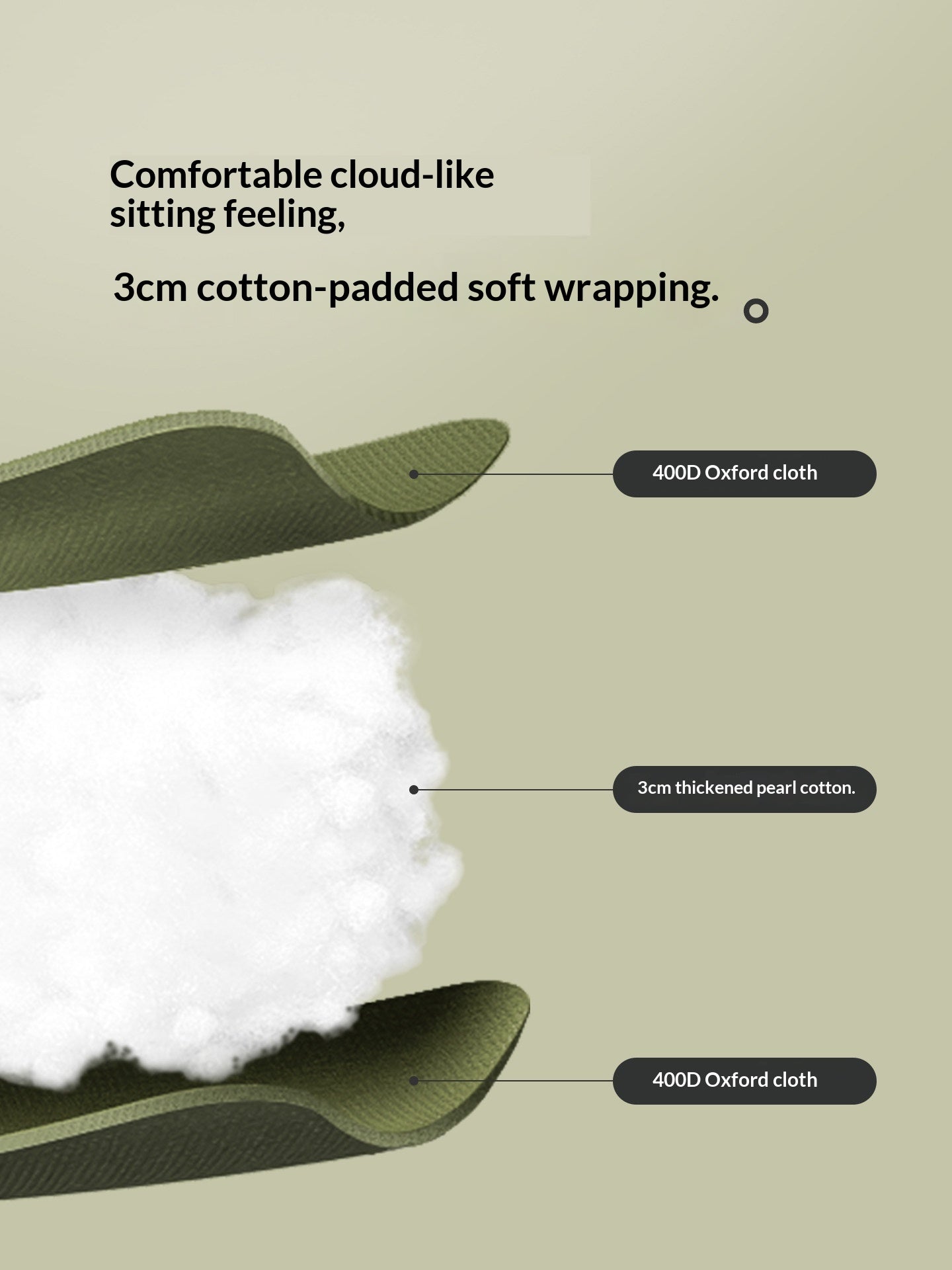 Naturehike COMFORT MAX T01 Folding Chair Portable 2pcs Set Directors Widened Seat Cotton Foam Padded Relax Load Bearing 150kg Outdoor Camping Beach