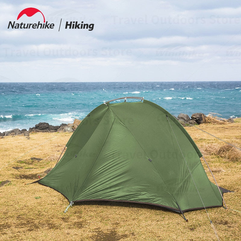 Naturehike TAGAR Series Ultralight 1.02kg Backpacking Hiking Tent 1 2 Person 20D Silicone Waterproof 4000mm Single Aluminum Pole Structure Camping