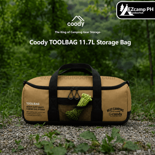 Coody TOOLBAG 11.7L Storage Bag Portable Heavy Duty Camping Tool Storage Bag Hard Pack Organizer For Tent Stakes Pegs Hammer & Outdoor Equipment