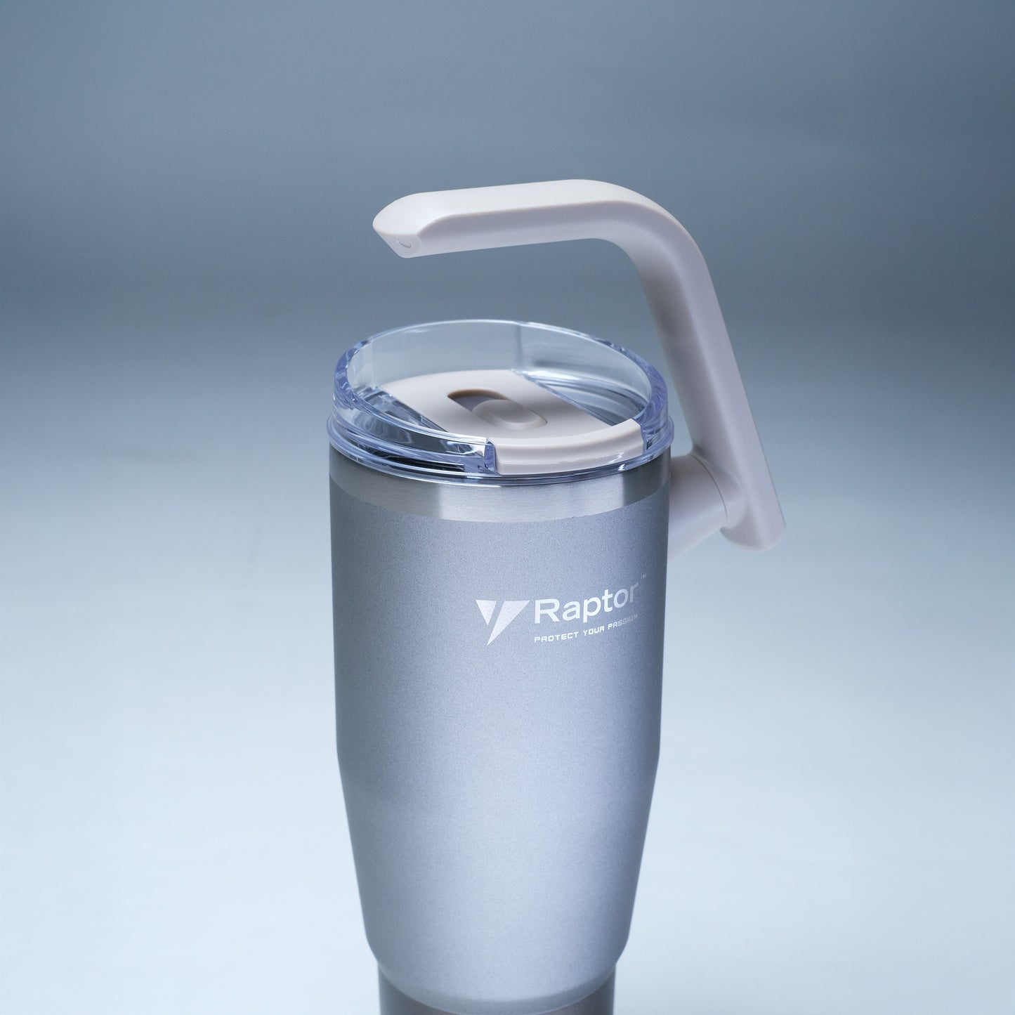 Raptor TWIST 40oz Tumbler Unique Rotating Handle Double-Wall Vacuum Insulation Cup Holder-Friendly Design Rust-Resistant Durability Drinkware