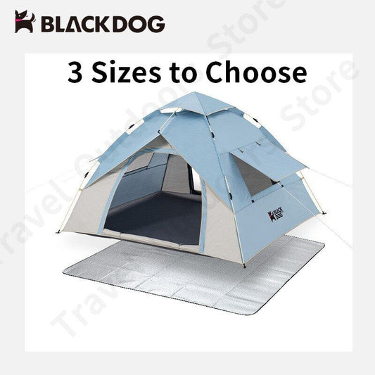 BLACKDOG by Naturehike Outdoor Camping Tent Ground Aluminum Foil Film Moisture Proof Folding Mat 3 Sizes Ultralight Floor Footprint Ground Sheet Pad