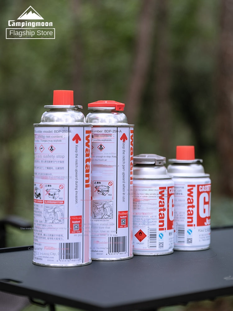 Campingmoon 4pcs Butane Protective Cover Portable Standard Nozzle Type Canister Cap Pack Butane Fuel Gas Leakproof For 250g 220g 120g Can G-4
