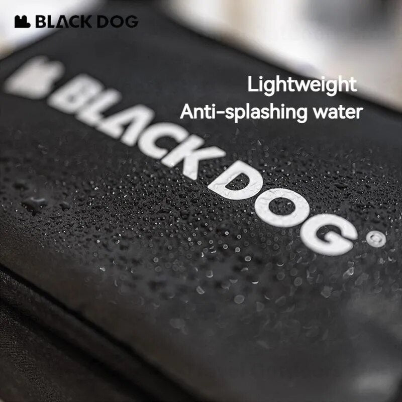 BLACKDOG Traveler Toiletry Bag Portable Lightweight Storage Pouch Bag 3.1L Camping Small Multi-Layer Waterproof Hanging Luggage Accessories Wet Dry Separation Cosmetics Make up Organizer Heavy Duty Original Black Dog