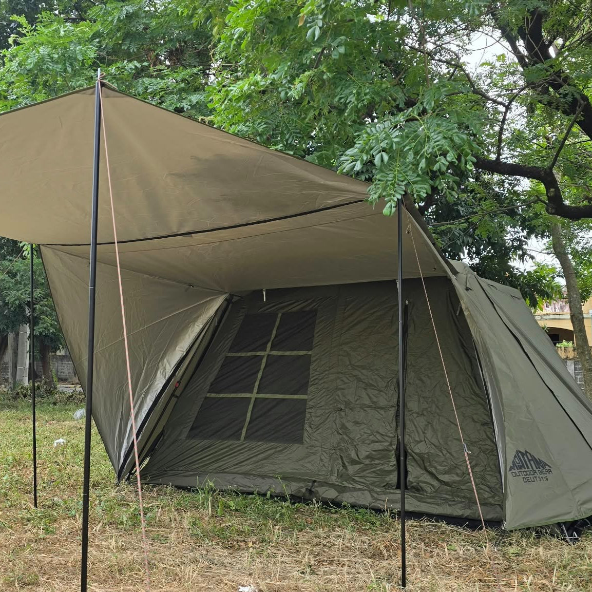 Montana OHEL 6.0 Automatic Tent Complete Set 4-6 Person Fast Waterproof Silver Coated Sunscreen