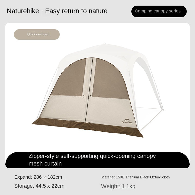 Naturehike CLOUD WORLD Series Modular Outdoor Camping Automatic Tent Canopy Multi-Functional Module Splicing Unlimited Connection Self Standing Fast