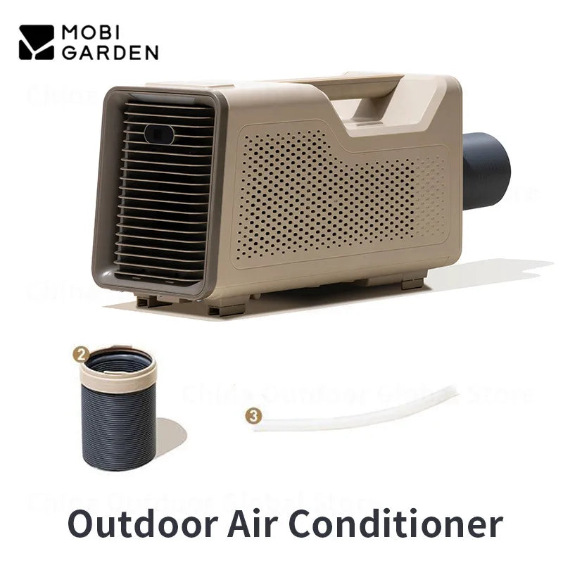 Mobile Ac Machine Outside MOBI GARDEN Mobile Air Conditioner Outdoor Portable Fan Integrated Car ...