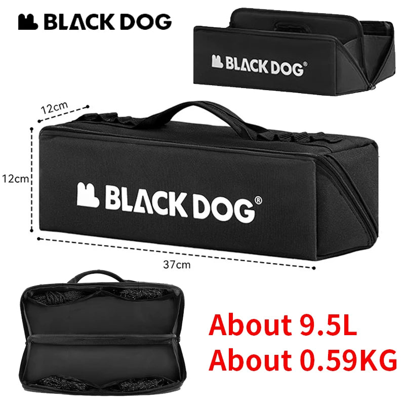 BLACKDOG Camping Tools Storage Bag 9.5L Large Capacity Multi-function Outdoor Camping Accessories Equipment Folding Sundries Storage Bag Handbag