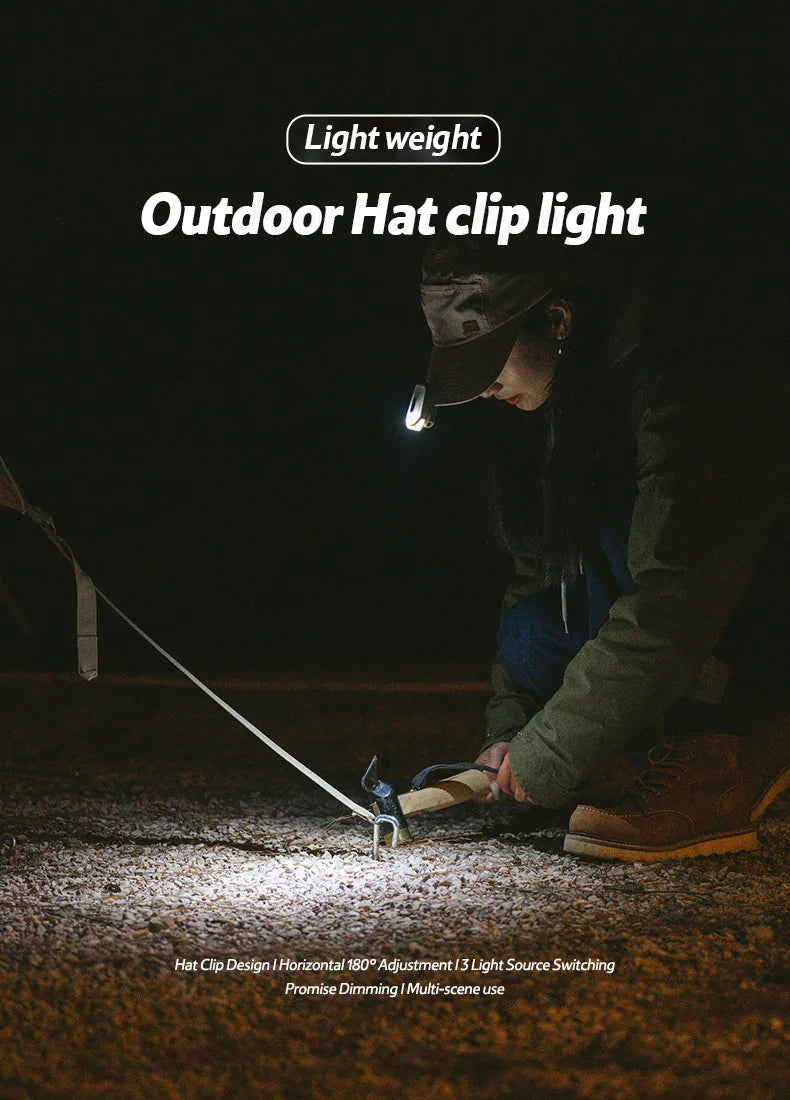 Fishing hat with light online