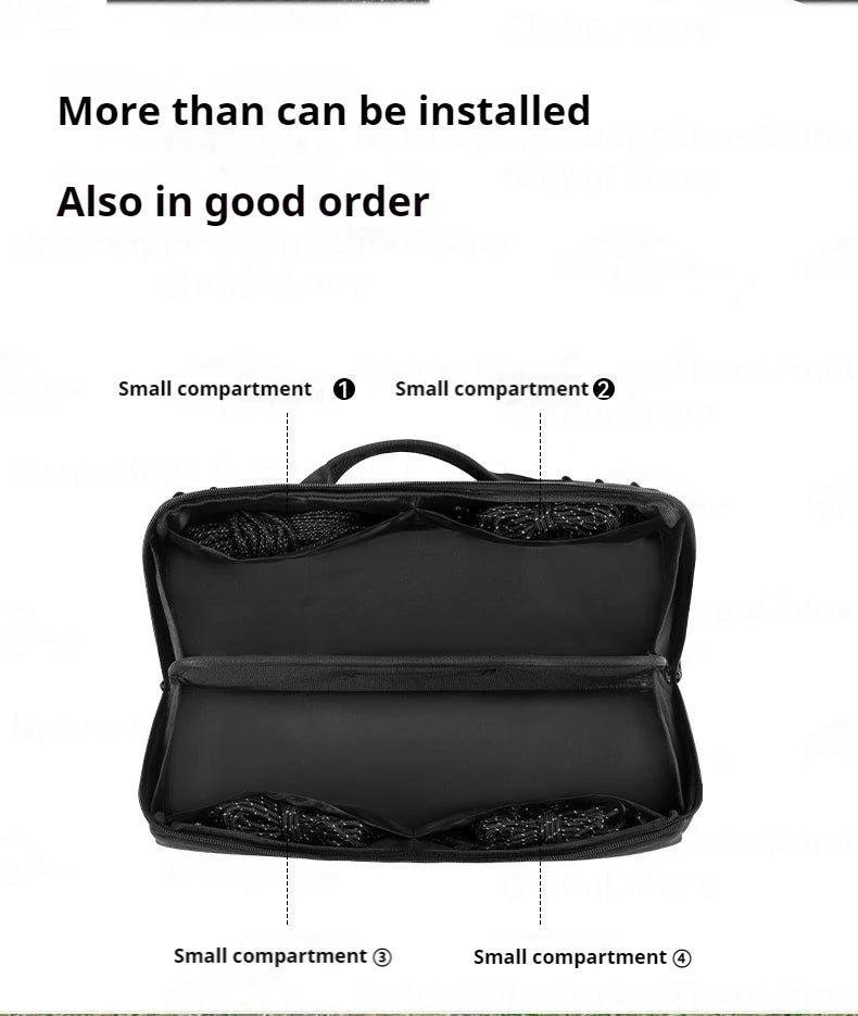 BLACKDOG Camping Tools Storage Bag 9.5L Large Capacity Multi-function Outdoor Camping Accessories Equipment Folding Sundries Storage Bag Handbag