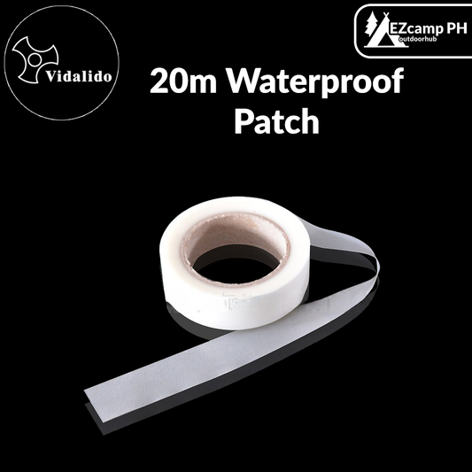 Vidalido 20m Waterproof Patch Portable Tent Seam Tape Waterproof Sealant Outdoor Camping Emergency Tool