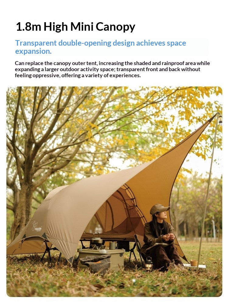 Vidalido Floating Island Bed Tent Double Layer Off The Ground Single Cot Bed Tent For 1 Person Waterproof Mosquito Repellent Field Folding Bed Outdoor