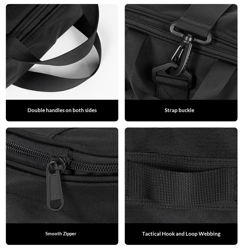 Blackdog Rolling Duffel Storage Bag Portable Folding 88L/123L
