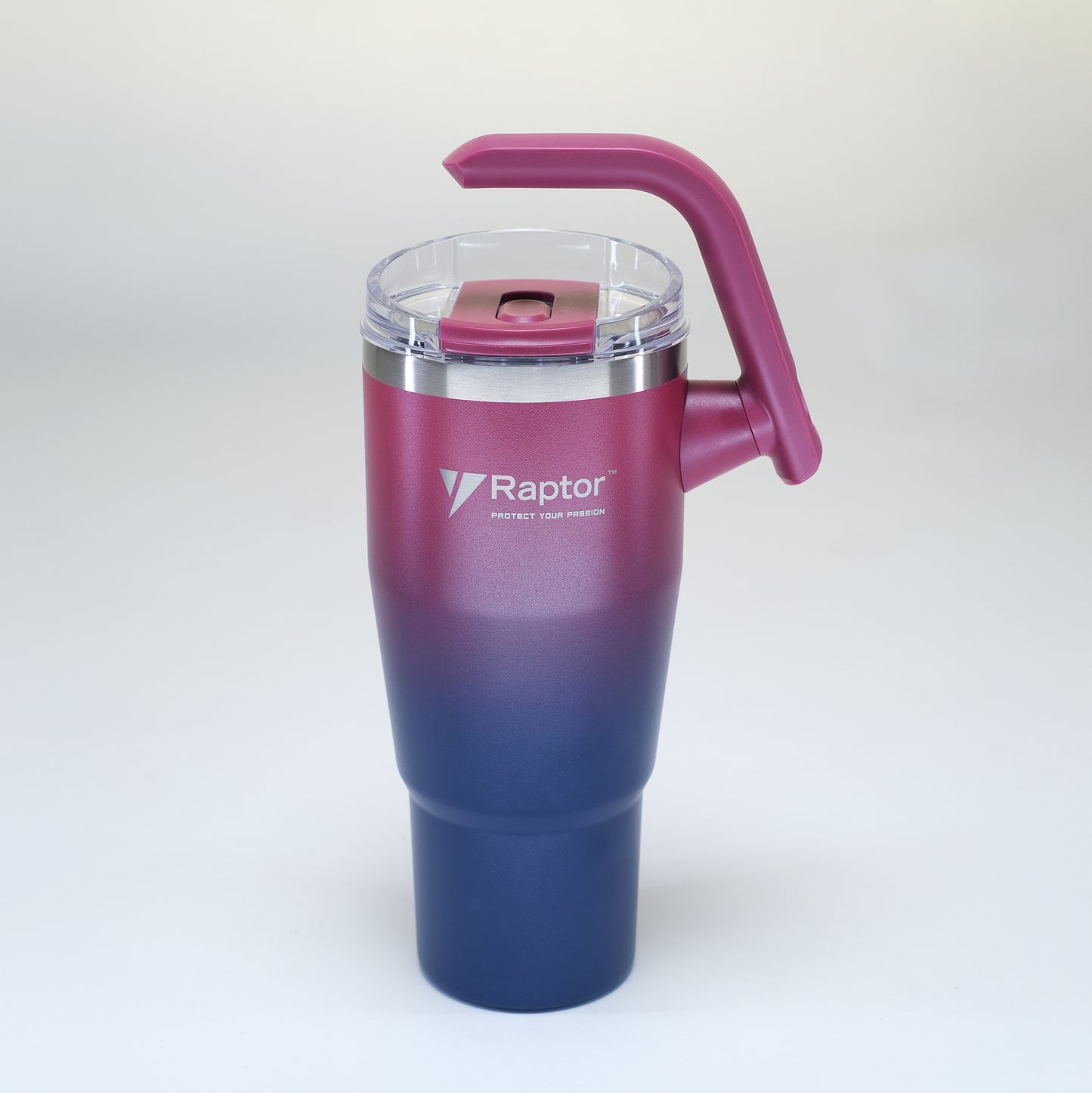 Raptor TWIST 32oz Tumbler Unique Rotating Handle Double-Wall Vacuum Insulation Cup Holder-Friendly Design Rust-Resistant Durability Drinkware
