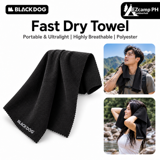 Blackdog Fast Dry Towel Ultralight Portable Quick Absorbent Camping Travel Gym Face Bath Body