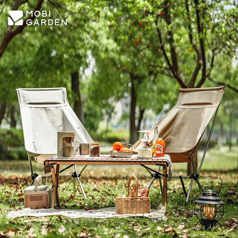  HUIOP Garden Rest Chair, Moon Chair Outdoor Camping
