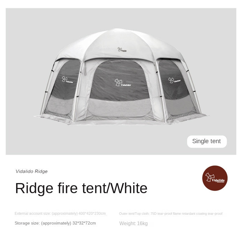Vidalido RIDGE Series Modular Dome Tent Multiple Setup Geodesic Tent ...