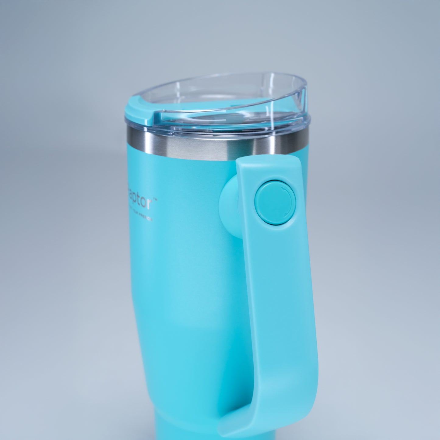 Raptor TWIST 40oz Tumbler Unique Rotating Handle Double-Wall Vacuum Insulation Cup Holder-Friendly Design Rust-Resistant Durability Drinkware