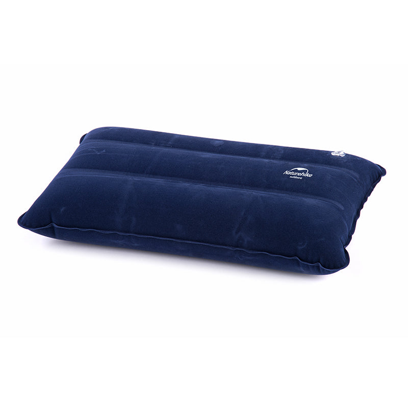 Naturehike Square Inflatable Pillow Portable Air Inflated Pillows Compressed Folding Non Slip Pillow Suede Fabric Use For Travel Outdoor Camping