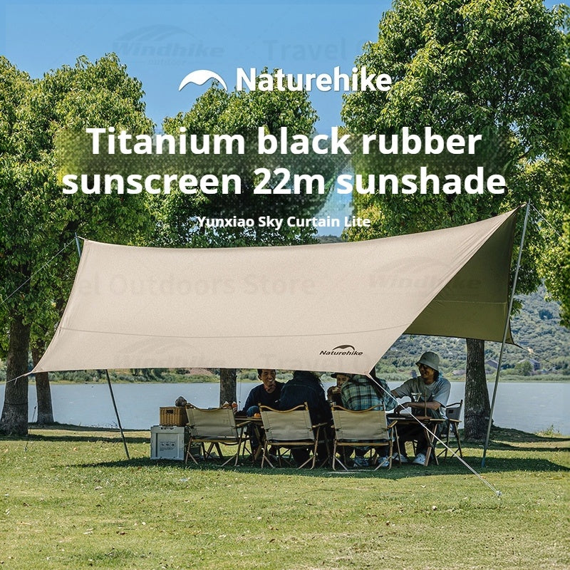 Naturehike CLOUD SKY Camping Tarp Portable Windproof Sunshade Sun