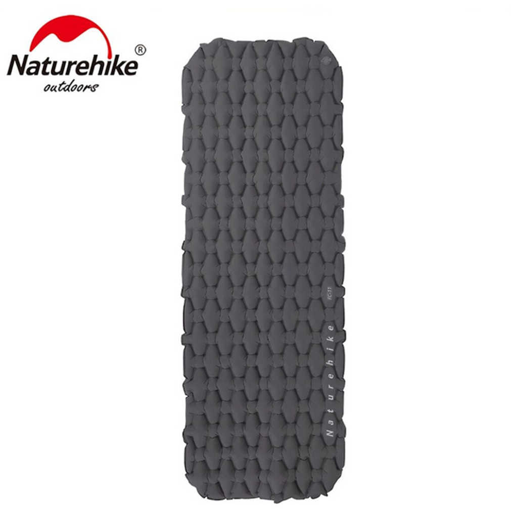 Naturehike SINGLE | DOUBLE Air Inflatable Bed Mat Outdoor Camping Tent Pad with Optional Inflate Bag Pump 6.5CM Thick Ultralight Portable Folding