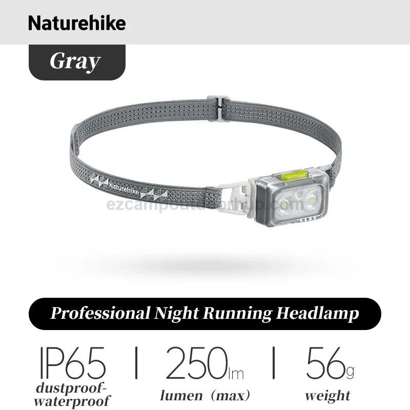 Naturehike Night Running Headlamp Portable Lightweight Strong Light Professional Powerful Torch Head Lamp Waterproof Head Light Outdoor Camping