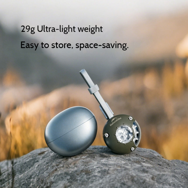 Naturehike Lightweight Air Pump Portable Multi-functional Inflatable Pump Mini Electric Air Pump 2-in-1 Quick Inflation Deflation Outdoor Camping