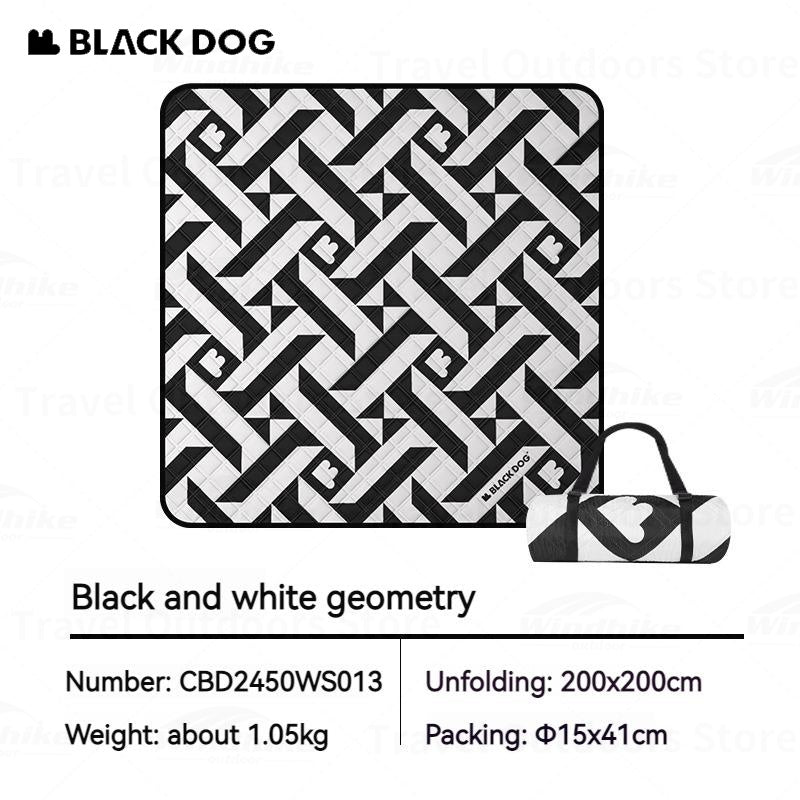 BLACKDOG Portable Ultrasonic Aluminum Picnic Mat Soft And Skin-Friendly Water-proof Moisture-Proof And Stain-Proof Mattress Sleeping Pad Blanket