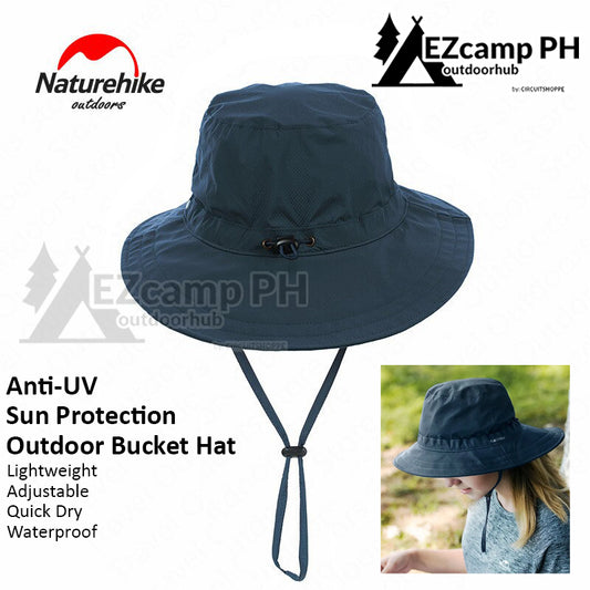 NatureHike Bucket Hat UV Protection Summer Hiking Cap Waterproof Fast Drying Breathable Soft Mesh Outdoor Hiking Camping Beach Fisherman Cap Unisex