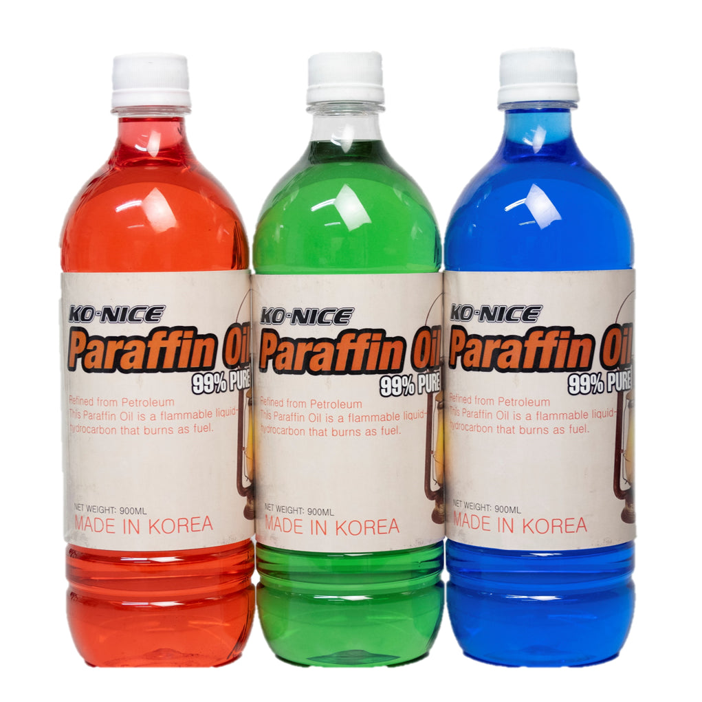 KONICE Paraffin Oil 99% 900ml Hydrocarbon Made in Korea Ko-Nice for Lantern Lamp Torches Outdoor Camping
