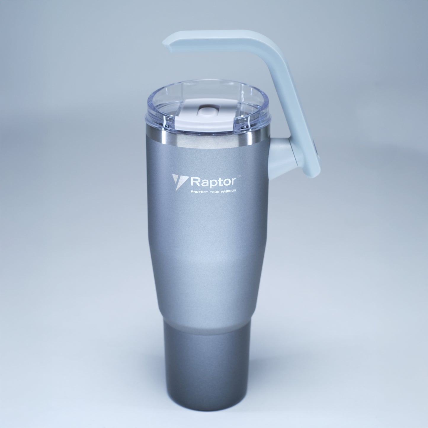 Raptor TWIST 40oz Tumbler Unique Rotating Handle Double-Wall Vacuum Insulation Cup Holder-Friendly Design Rust-Resistant Durability Drinkware