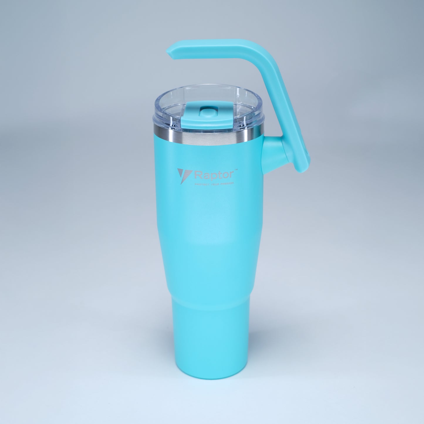 Raptor TWIST 40oz Tumbler Unique Rotating Handle Double-Wall Vacuum Insulation Cup Holder-Friendly Design Rust-Resistant Durability Drinkware