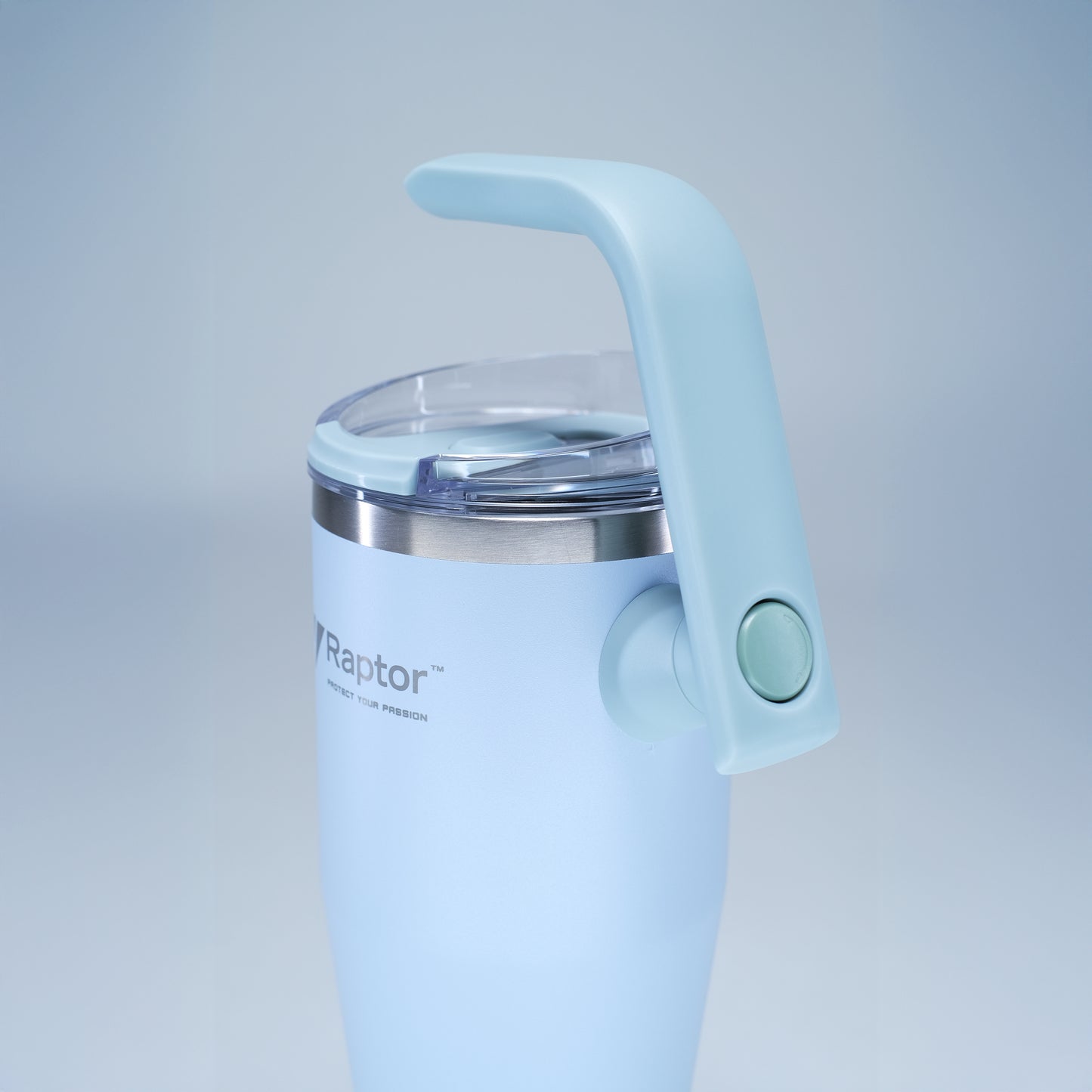Raptor TWIST 40oz Tumbler Unique Rotating Handle Double-Wall Vacuum Insulation Cup Holder-Friendly Design Rust-Resistant Durability Drinkware