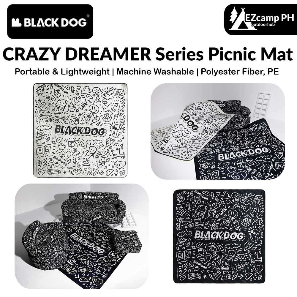 Blackdog CRAZY DREAMER Series Picnic Mat Portable Ultralight Thickened Mattress Moisture-Proof Picnic Mat Waterproof Pad Camping Outdoor Hiking