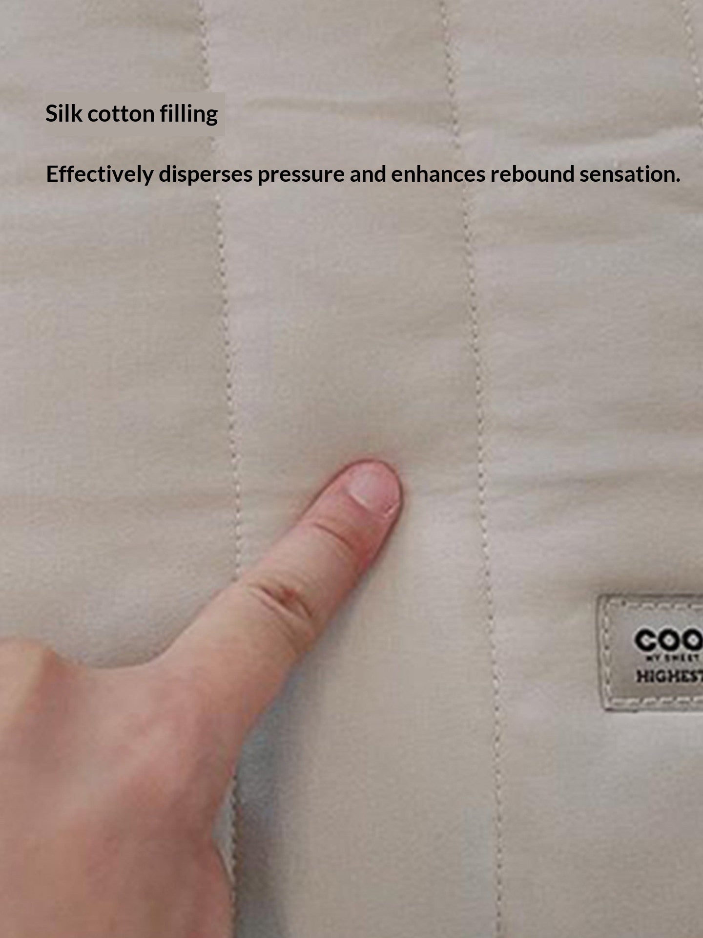 Coody AIR BLOCK COREO 25 35 Fitted Sheet Bed Cover Portable All Around Six Sided Bed Mattress Cover Bedsheet Quilted Cotton Machine Washable