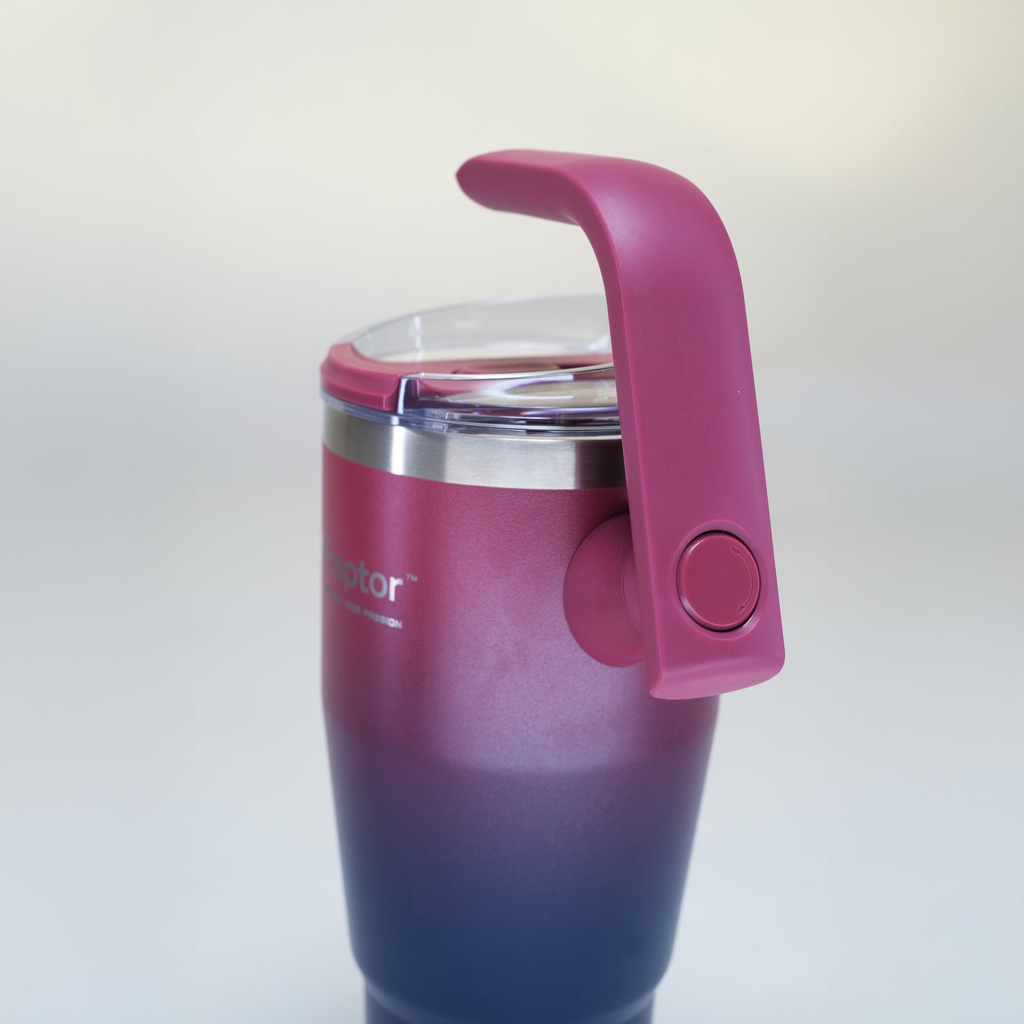 Raptor TWIST 32oz Tumbler Unique Rotating Handle Double-Wall Vacuum Insulation Cup Holder-Friendly Design Rust-Resistant Durability Drinkware