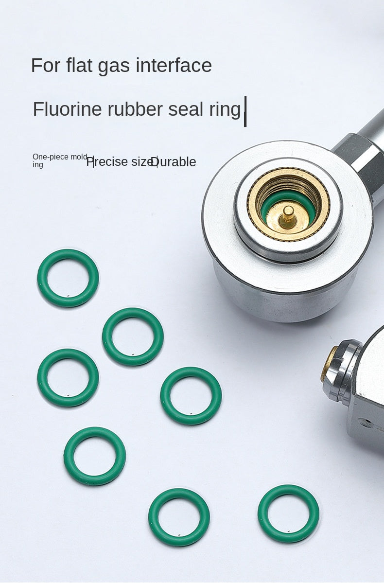 Campingmoon OR-4P 4pcs O-Ring Rubber Seal Pack Portable Ultralight Screw Type Butane Connector Threaded Gas Tank Camping Isobutane