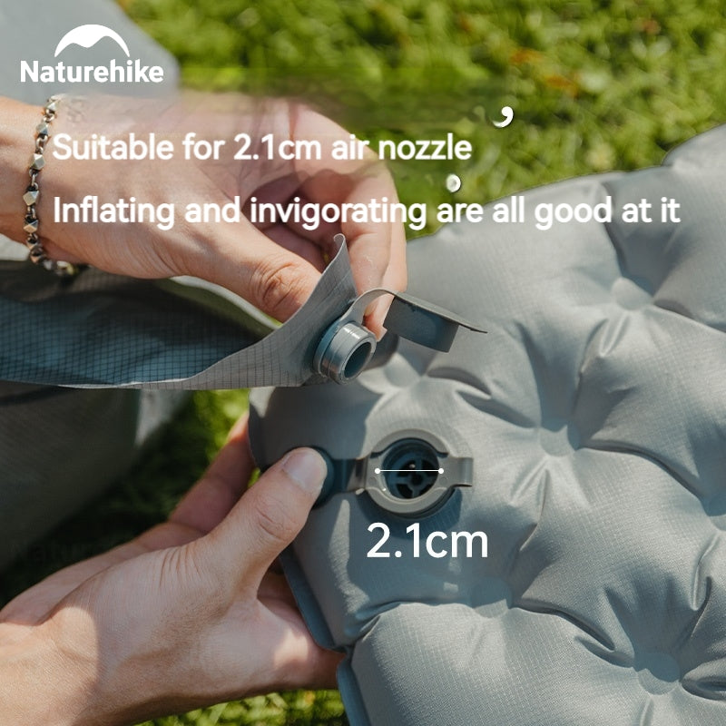 Naturehike Inflatable Folding Storage Air Bag Portable Lightweight Multifunctional Universal Cushion Fast Foldable Inflation Sleeping Bag Pad Mattress Hiking Camping Mat