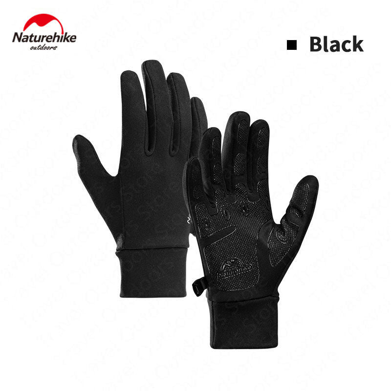 Naturehike GL10 Touch Friendly Ultralight Breathable Anti-Slip Outdoor Hiking Biking Cycling Mountaineering Gloves Men Women Touchscreen Glove