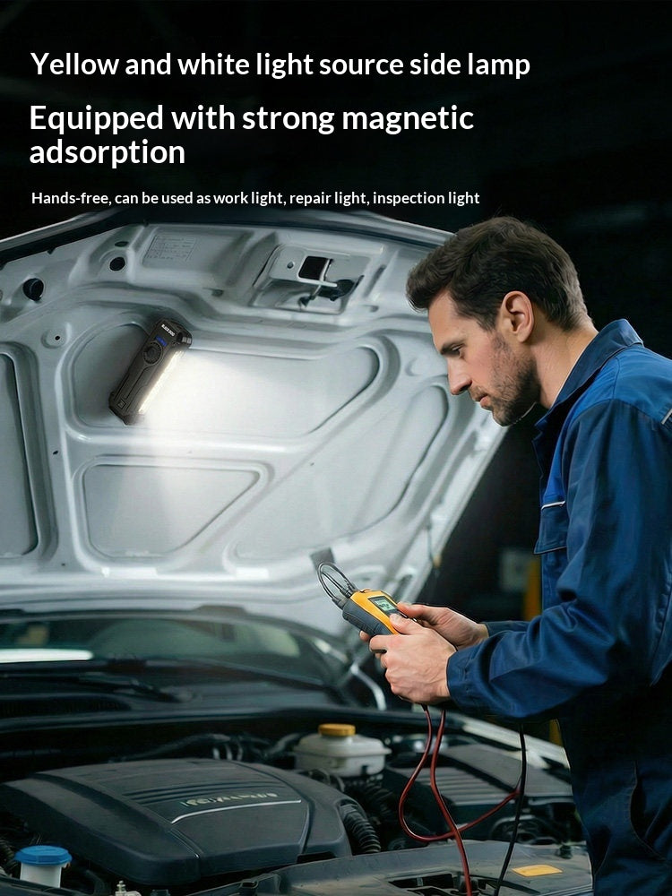 BLACKDOG Night Blade R2 Tactical Flashlight Portable Magnetic 1800LM Rechargeable LED Torch EDC Waterproof Pocket Light Outdoor Camping Emergency